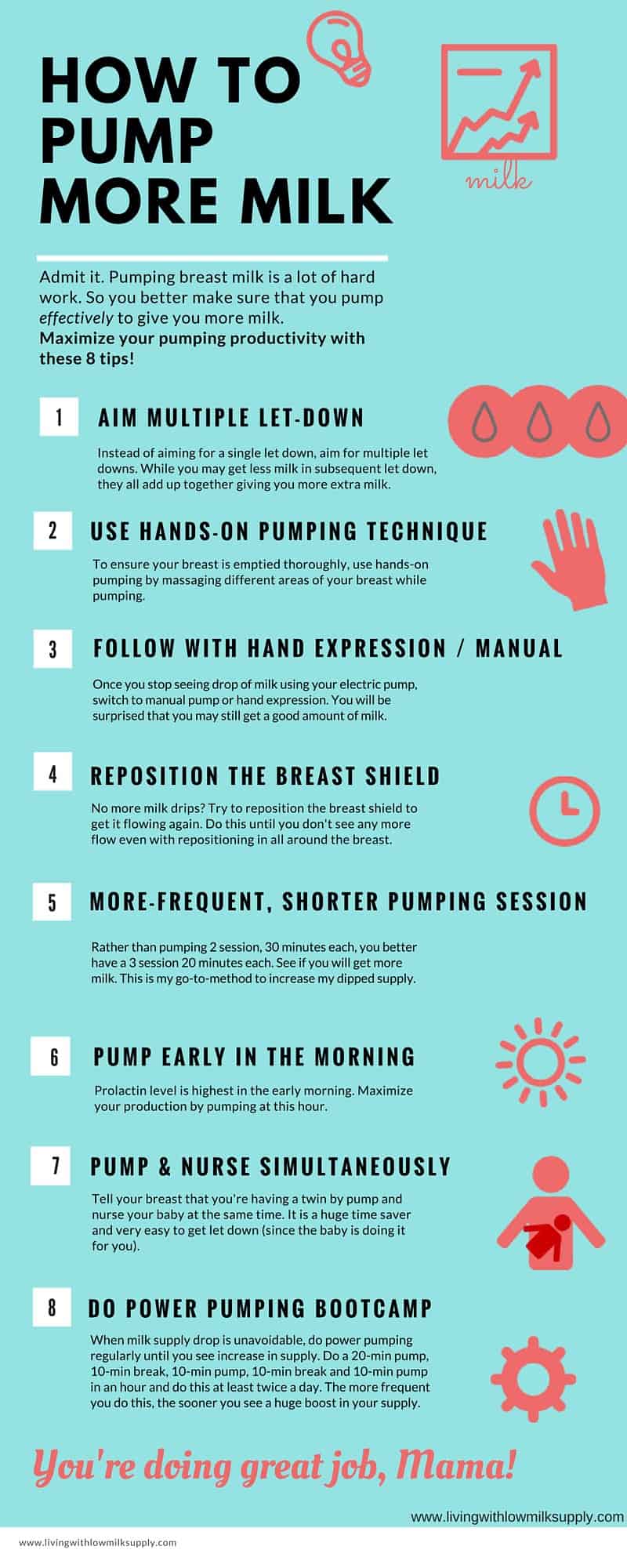 How to Pump More Breast Milk Do These 8 Tips! Living