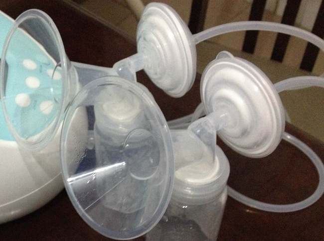 breast milk freezer stash