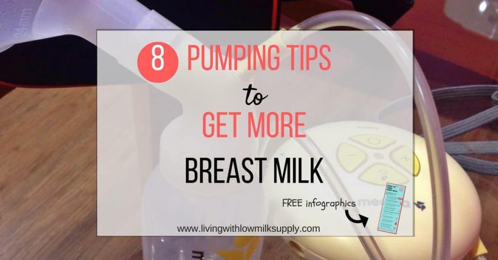 How To Pump More Breast Milk - Do These 8 Tips - Living With Low Milk -6510