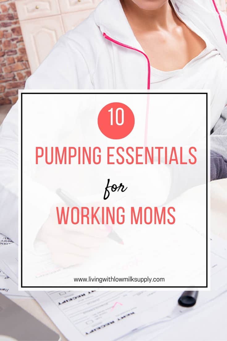 Returning back to work? Here is my top 10 essential items  to make pumping at work easier and more manageable. Ps: I was able to achieve my pumping goal by relying on these items. Check it out! | Pumping Essentials | Pumping Tips 
