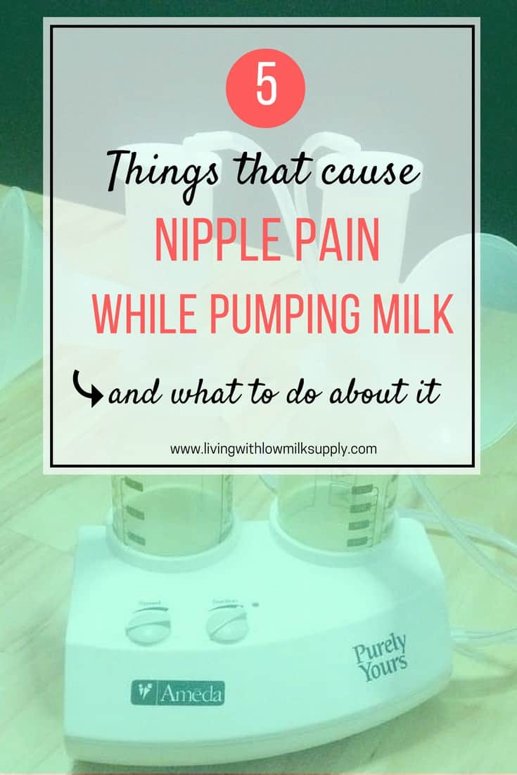 Having a pumping discomfort? Learn 5 things that can cause nipple pain while pumping breast milk, including what to do about it.