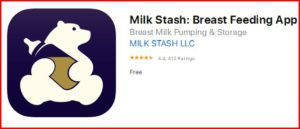 milk stash 1- best breast pumping apps for pumping moms
