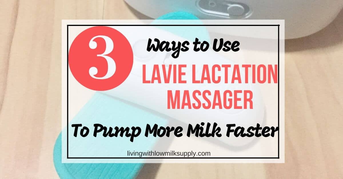 LaVie lactation massager review